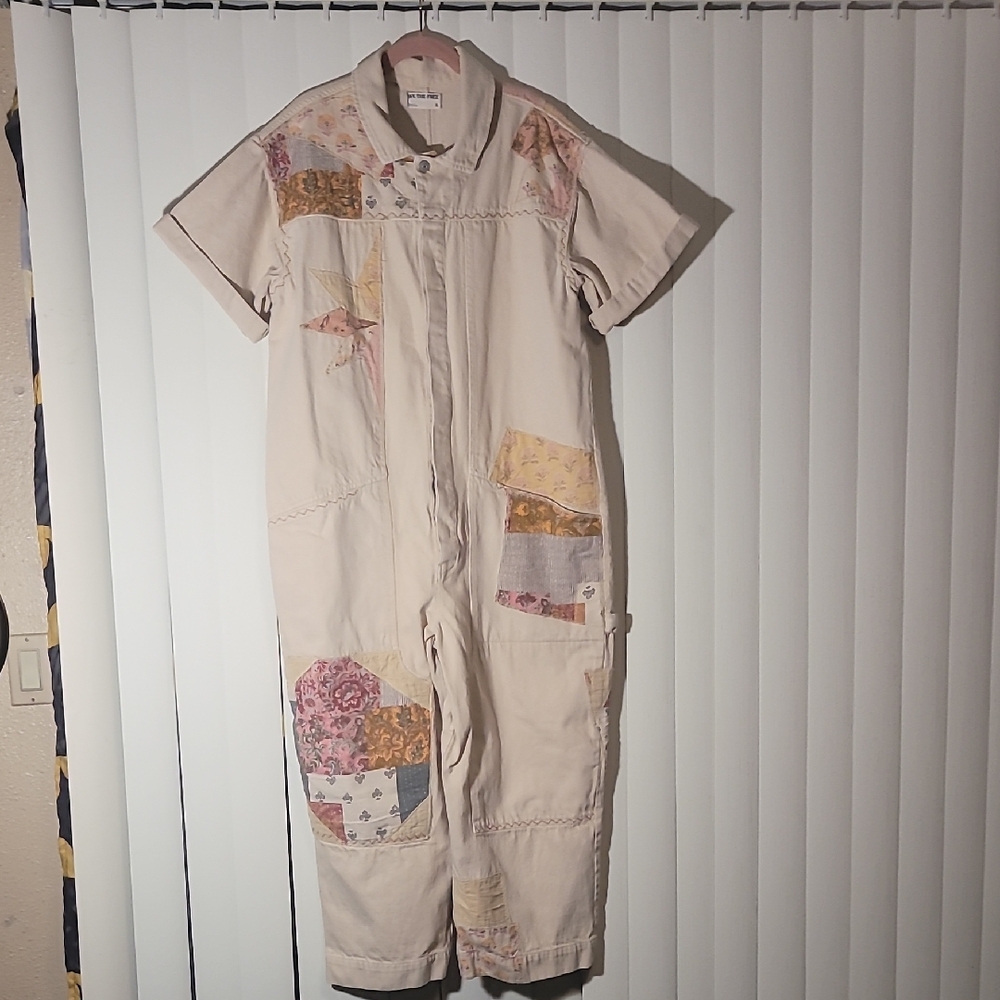 Free People Glory Days Jumpsuit(XL)